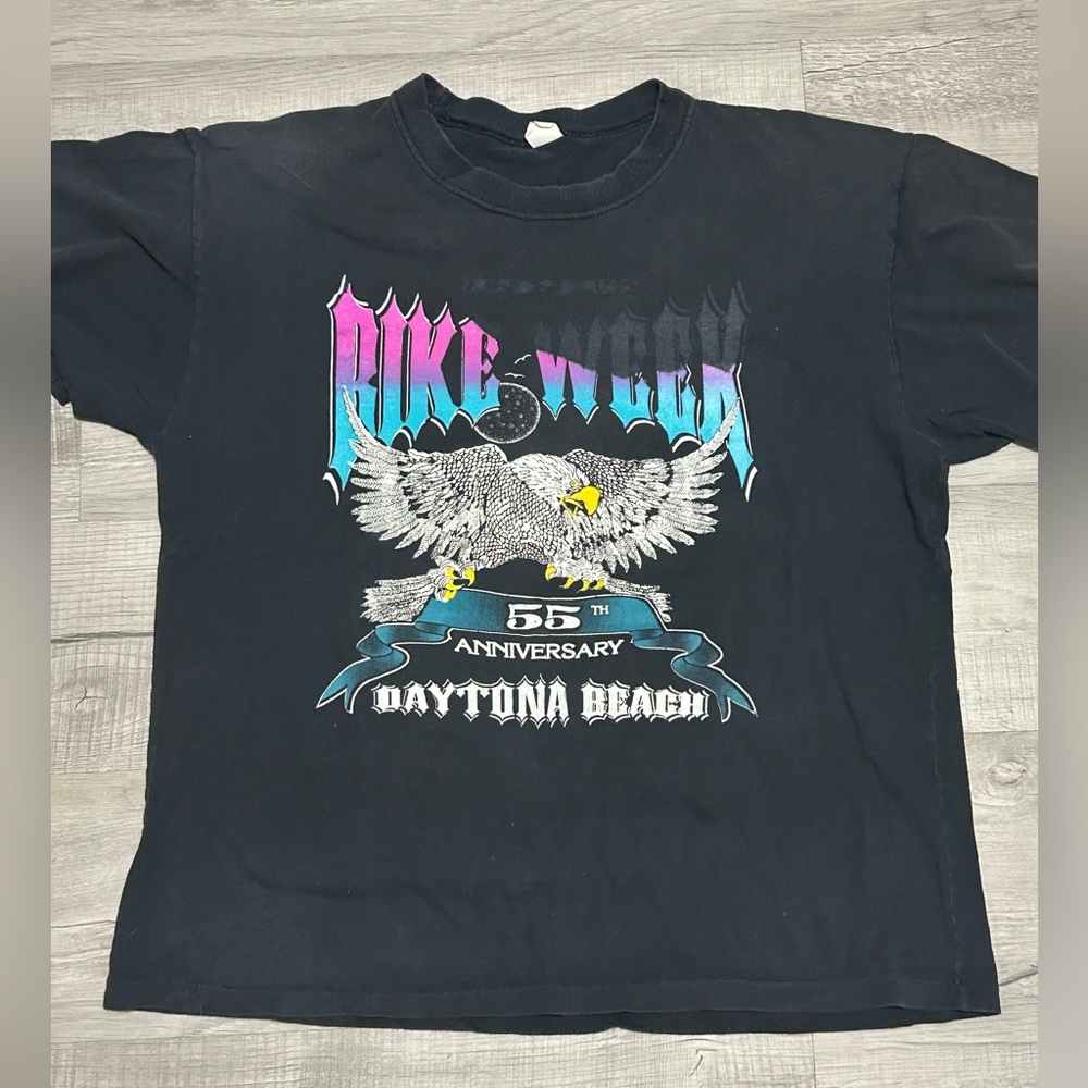 55th Anniversary of Daytona Beach Bike Week T-shirt. Sz XL